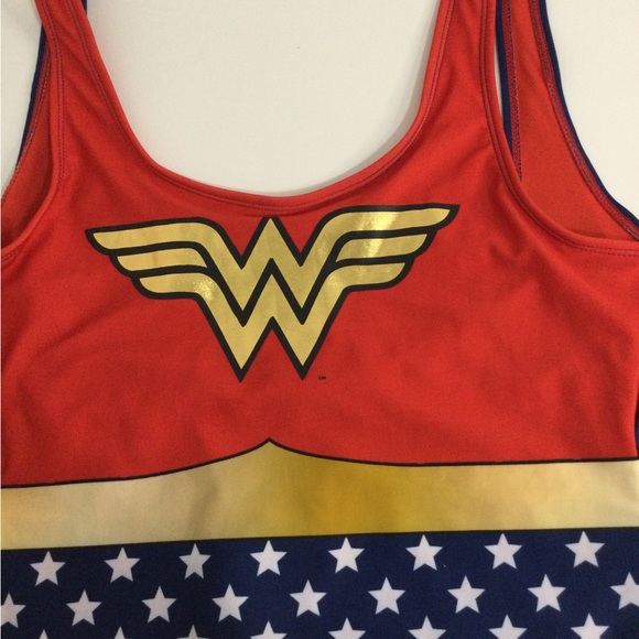 Wonder Woman One-Piece Swimsuit Sz XL , Brand New 💫 - Picture 2 of 13